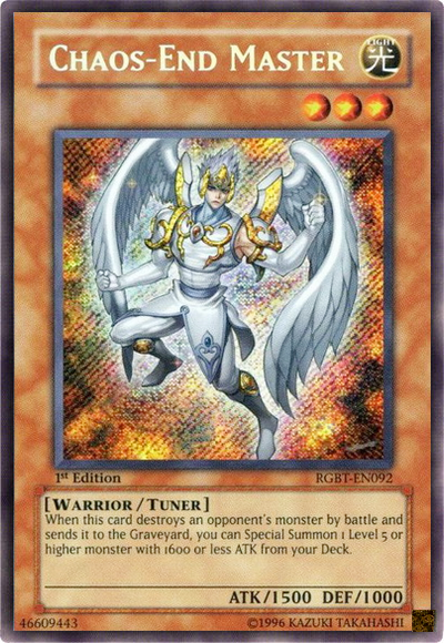 Chaos-End Master [RGBT-EN092] Secret Rare on Sale