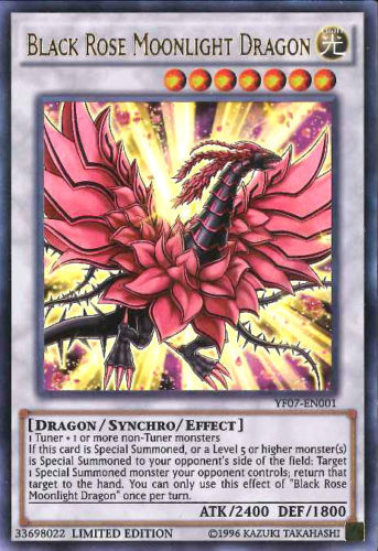 Black Rose Moonlight Dragon [YF07-EN001] Ultra Rare For Sale