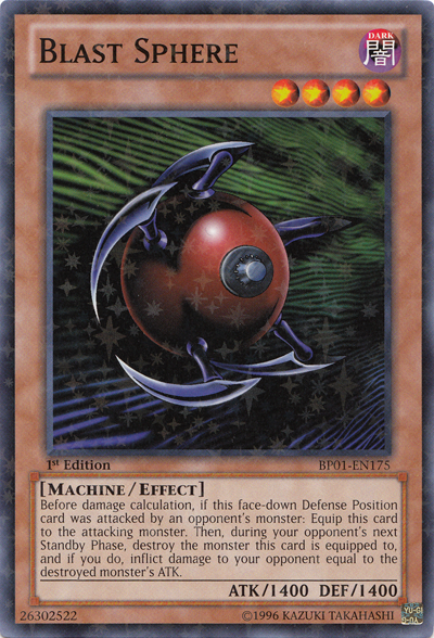 Blast Sphere [BP01-EN175] Starfoil Rare Online Hot Sale