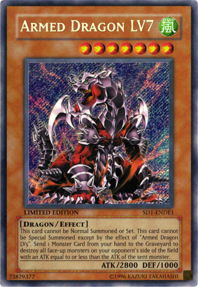 Armed Dragon Lv7 [SD1-ENDE1] Secret Rare Online now