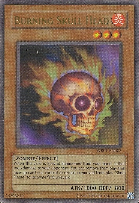 Burning Skull Head [WB01-EN003] Super Rare Supply