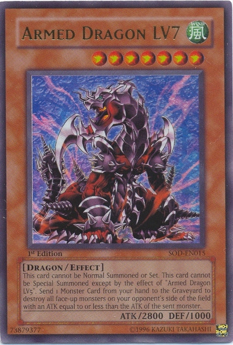 Armed Dragon LV7 [SOD-EN015] Ultra Rare Online Sale