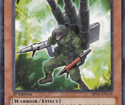 Backup Warrior [BP01-EN159] Starfoil Rare Fashion