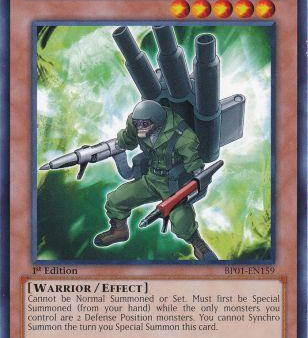 Backup Warrior [BP01-EN159] Common Cheap