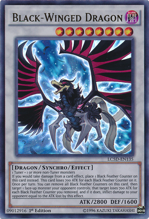 Black-Winged Dragon [LC5D-EN135] Ultra Rare Online