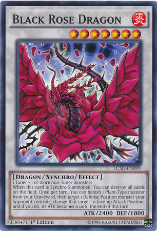 Black Rose Dragon [LC5D-EN099] Common For Cheap