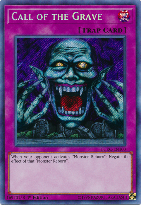 Call of the Grave [LCKC-EN103] Secret Rare For Discount