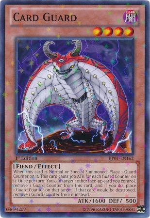 Card Guard [BP01-EN162] Starfoil Rare Supply