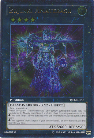 Bujinki Amaterasu [PRIO-EN052] Ultimate Rare Online