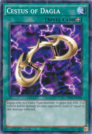 Cestus of Dagla [BP03-EN148] Shatterfoil Rare Sale