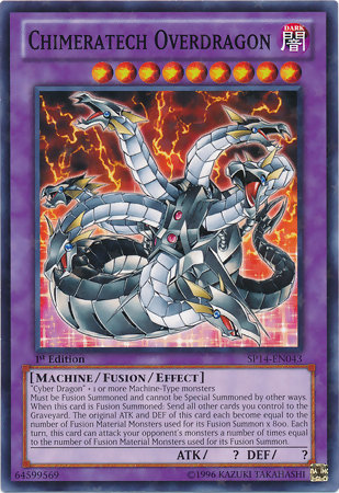 Chimeratech Overdragon [SP14-EN043] Starfoil Rare Cheap