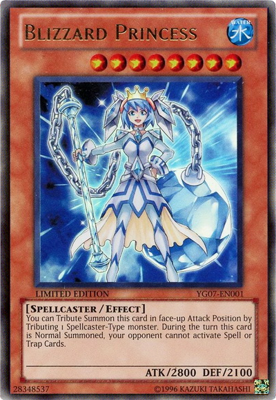 Blizzard Princess [YG07-EN001] Ultra Rare Discount