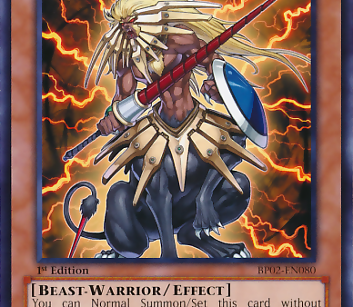 Beast King Barbaros [BP02-EN080] Rare Sale