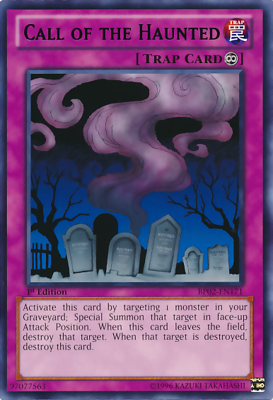 Call of the Haunted [BP02-EN171] Rare Supply