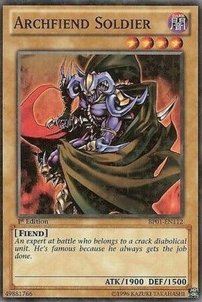 Archfiend Soldier [BP01-EN112] Starfoil Rare Online now