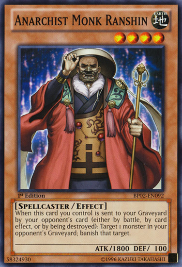 Anarchist Monk Ranshin [BP02-EN092] Common Sale