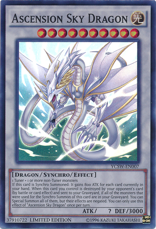 Ascension Sky Dragon [YCSW-EN007] Super Rare Online Hot Sale