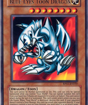 Blue-Eyes Toon Dragon [RP01-EN050] Rare Discount