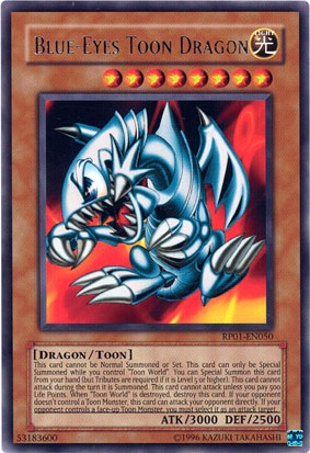 Blue-Eyes Toon Dragon [RP01-EN050] Rare Discount