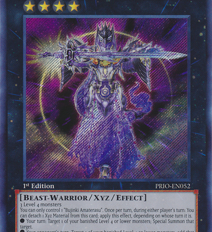 Bujinki Amaterasu [PRIO-EN052] Secret Rare Online