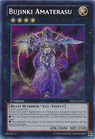 Bujinki Amaterasu [PRIO-EN052] Secret Rare Online