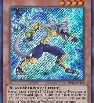 Coach Soldier Wolfbark [MP14-EN119] Secret Rare Online Sale