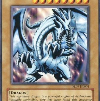 Blue-Eyes White Dragon (Green) [DL09-EN001] Rare Hot on Sale