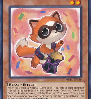 Baby Raccoon Ponpoko [MP14-EN136] Common For Cheap