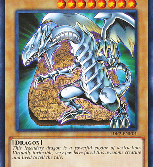 Blue-Eyes White Dragon (Version 4) [LDK2-ENK01] Common For Sale