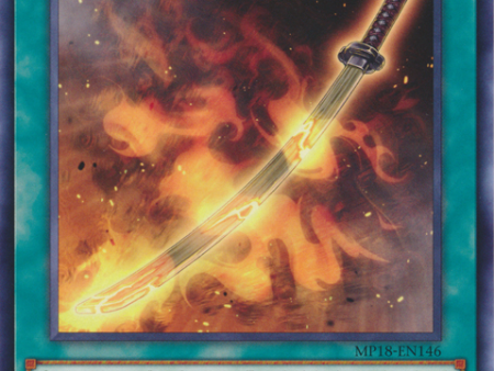 Burning Bamboo Sword [MP18-EN146] Short Print For Discount