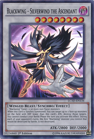 Blackwing - Silverwind the Ascendant [LC5D-EN134] Super Rare Supply