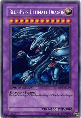 Blue-Eyes Ultimate Dragon [RP01-EN000] Secret Rare For Sale