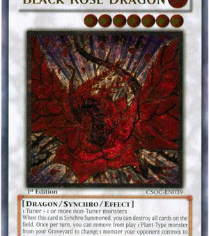 Black Rose Dragon (UTR) [CSOC-EN039] Ultimate Rare Discount