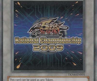 Yu-Gi-Oh 5D s 2009 National Championship Token [TKN4-EN001] Ultra Rare For Sale