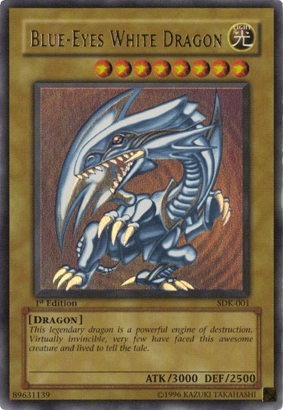 Blue-Eyes White Dragon [SDK-001] Ultra Rare Online Sale