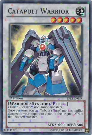 Catapult Warrior [SP13-EN049] Starfoil Rare Online now